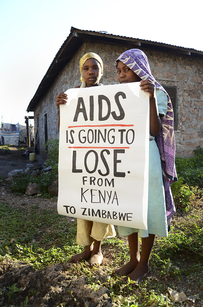 UN-AIDS Eradicate AIDS Campaign