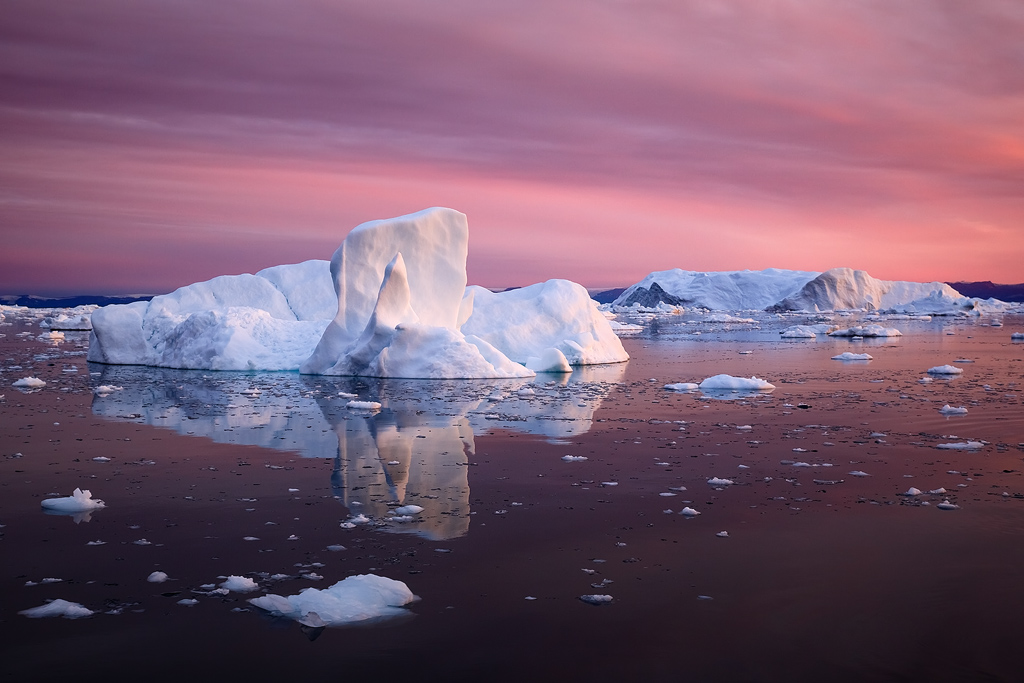 The Icebergs of Disko Bay