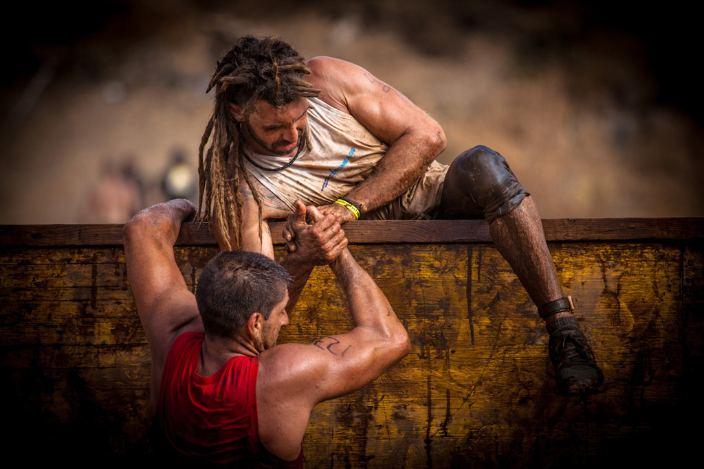 Courage and resistance - A spartan race series
