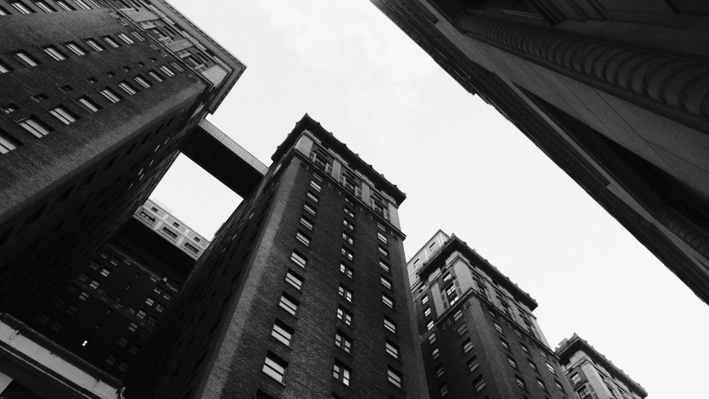 Looking up in NYC