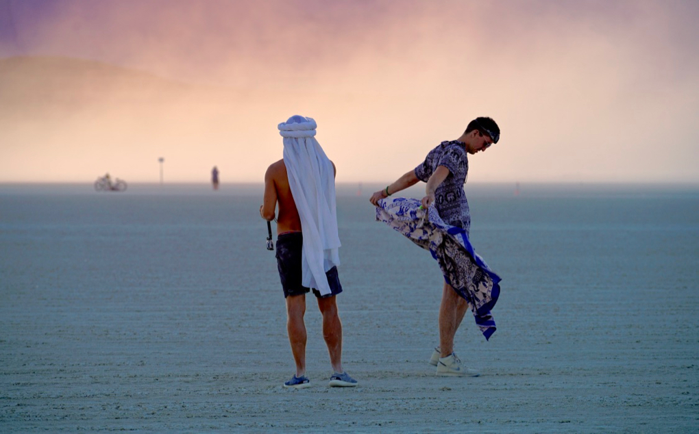 Burning Man: scenes from the playa