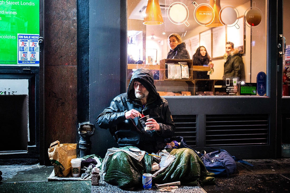 The invisible: A Project About London Homeless