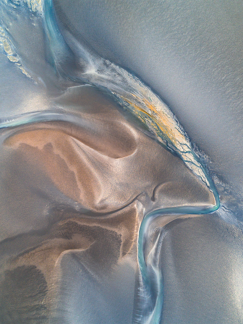 Tidal Paintings - Aerial Photography