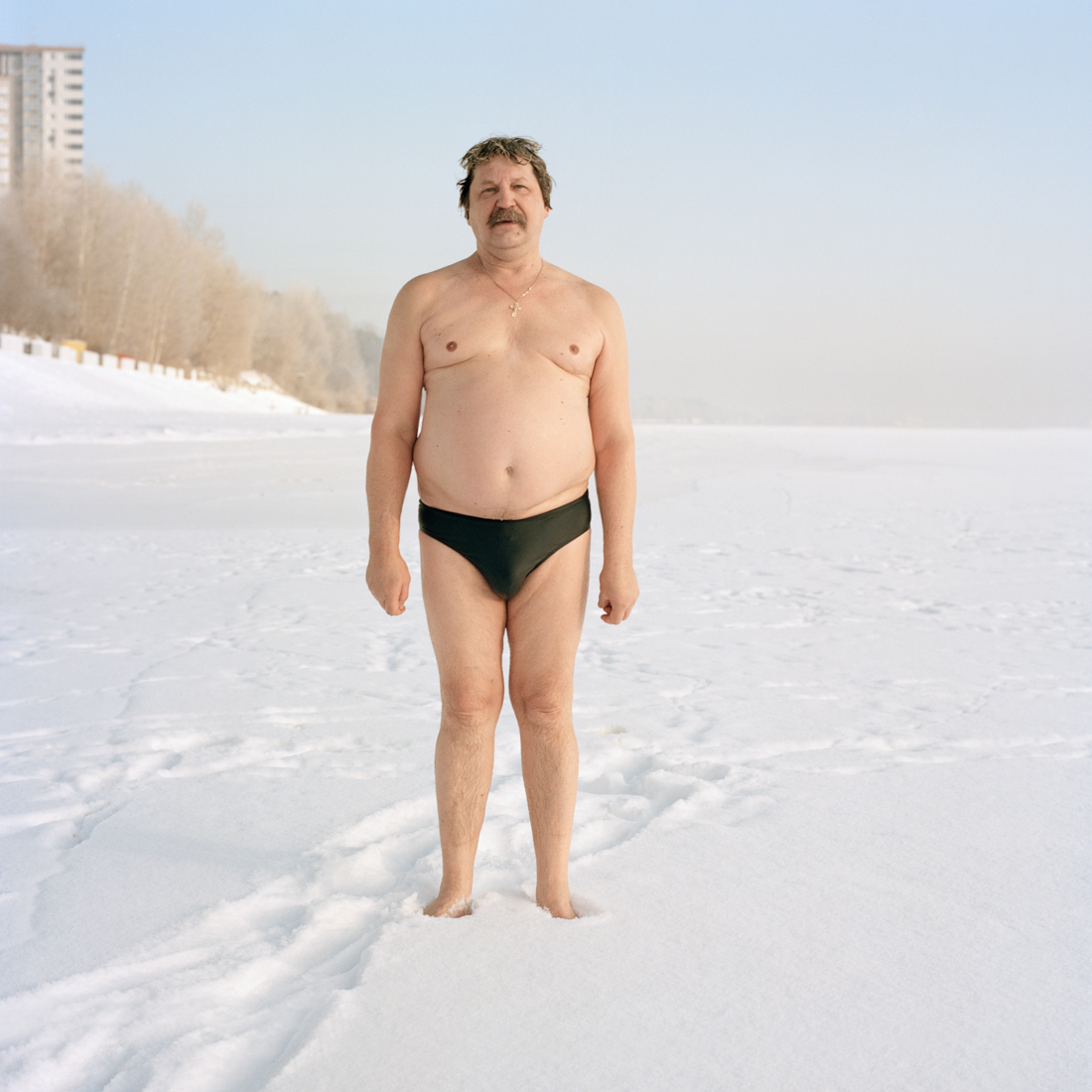 Ice swimmers, Perm/Russia