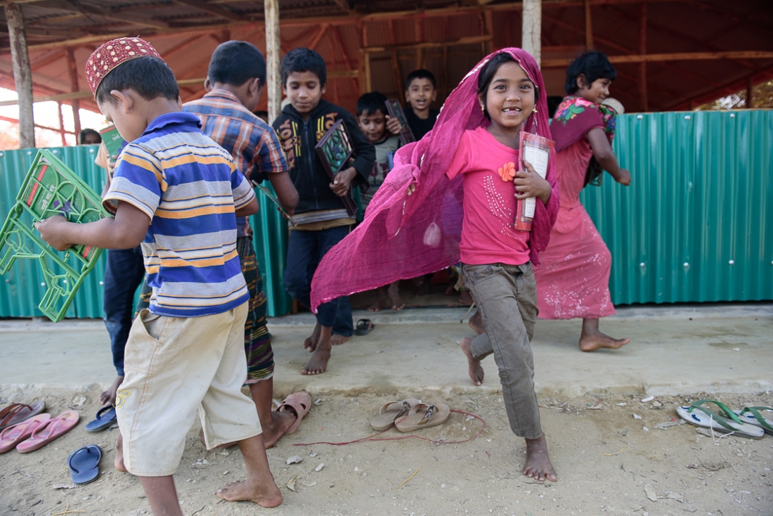 Rohingya Refugee Children - Daily Life