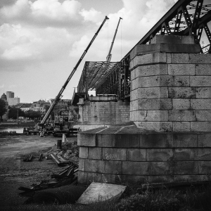 Demolition of old Bridge