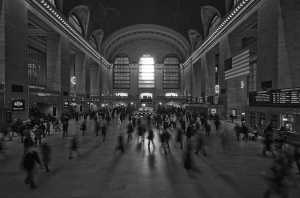 Morning rush at the Grand Central
