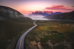 Road to Torres del Paine