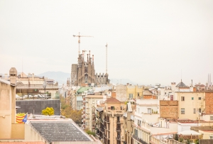 Barcelona, from the roofs