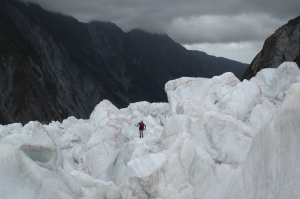 Solitary On The Glacier