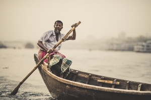 Bangladeshi boatman