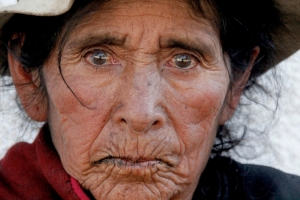 Bolivian woman