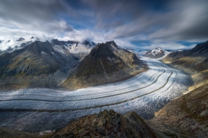 Aletsch Glacier View