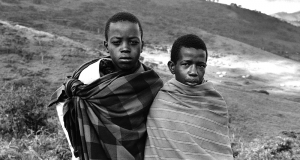 Two Masai Boys, Near Ngorogoro Crater, Tanzania, 2019