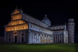 Tower of Pisa hides
