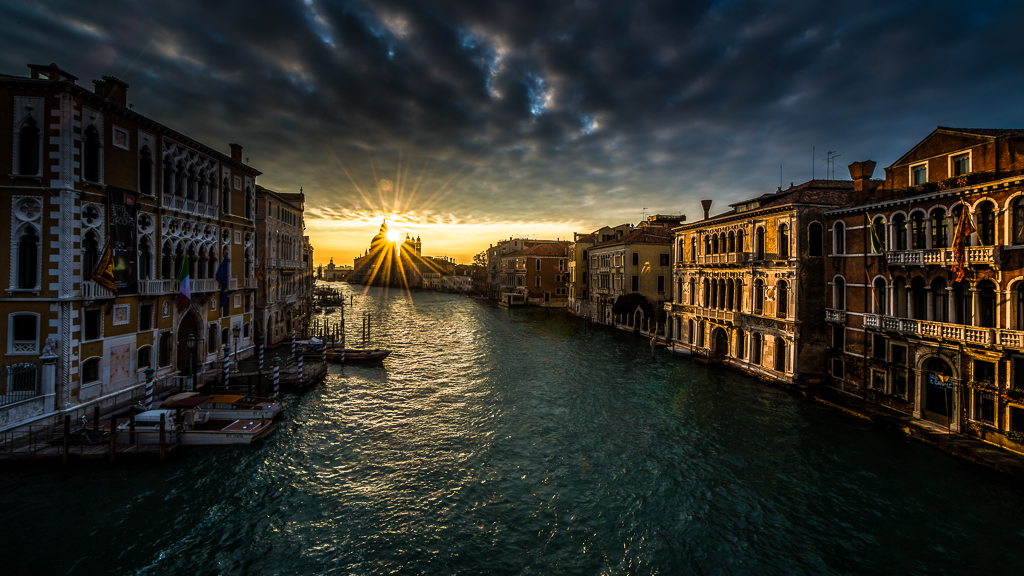 Sunrise on the Grand Canal