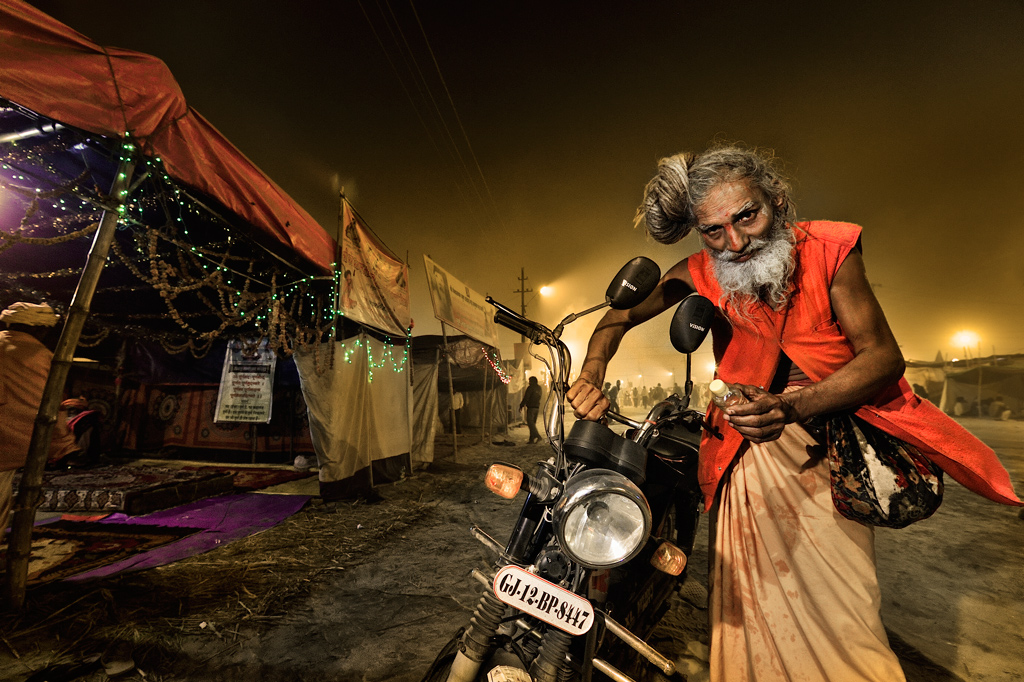 Sadhu & Motorbike