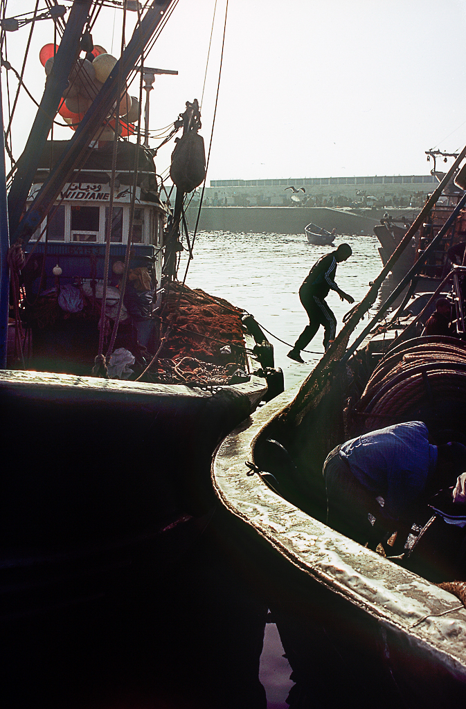Fishing port of Essaouira,Morocco