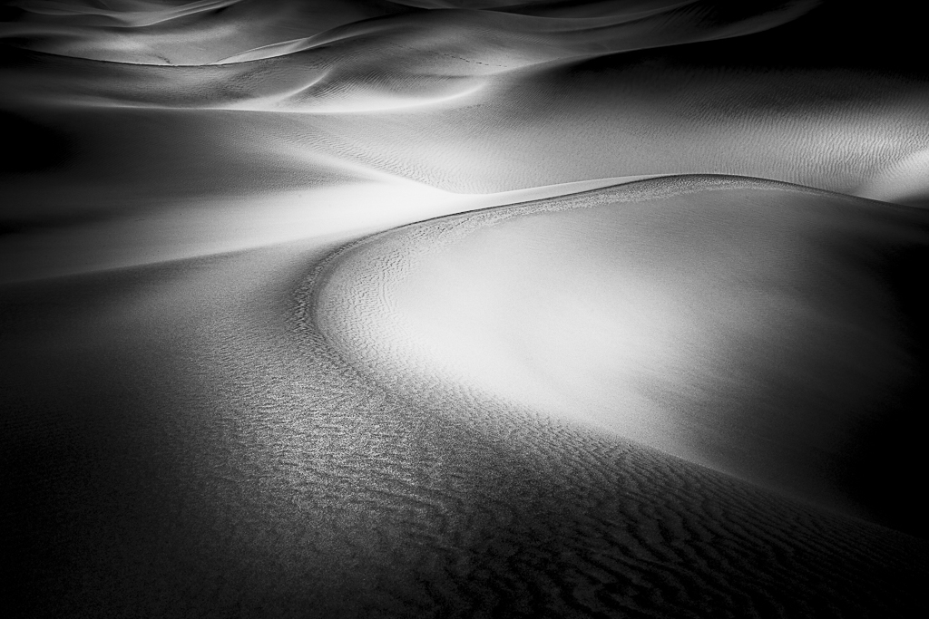 Morning Light Death Valley Dunes