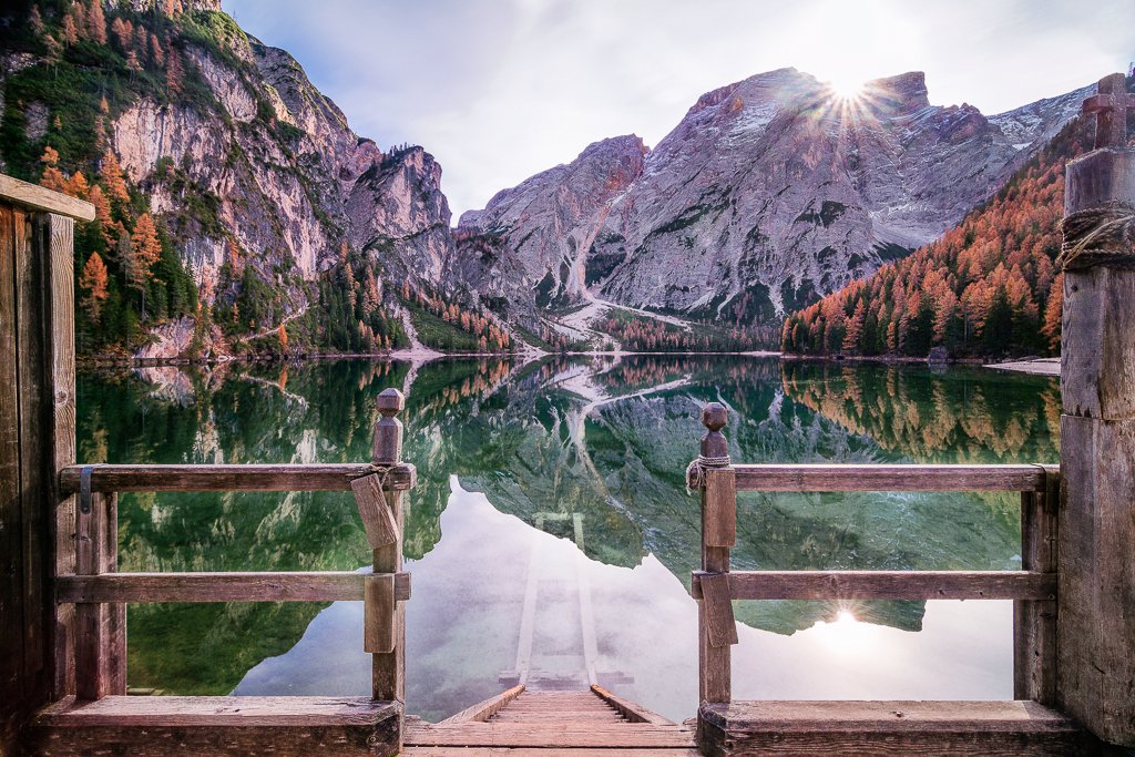 entry to lago di braies