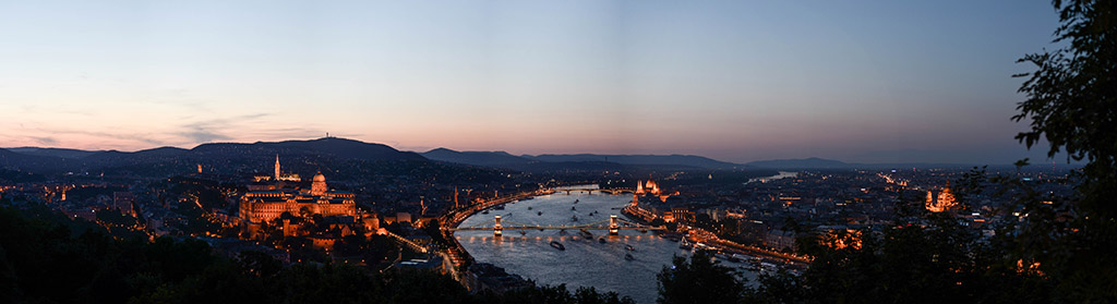 Looking From Buda to the Pest