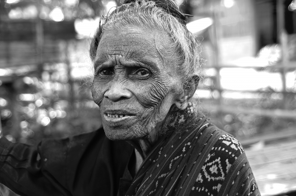 the people of Flores in Indonesia