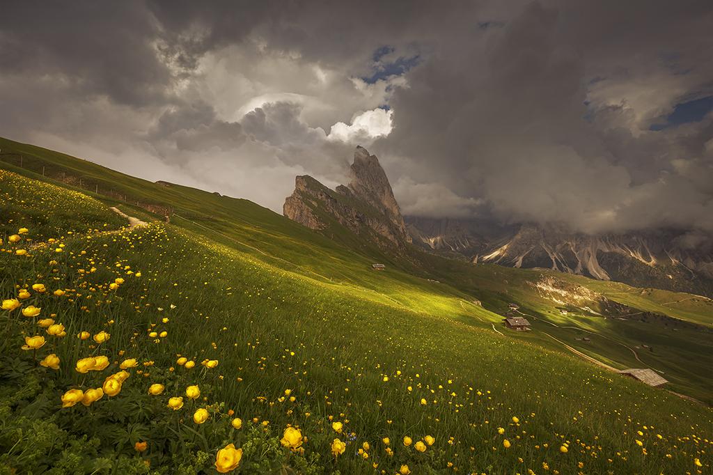 Landscapes on Dolomites