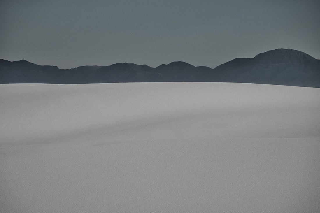 Changing Light at White Sands