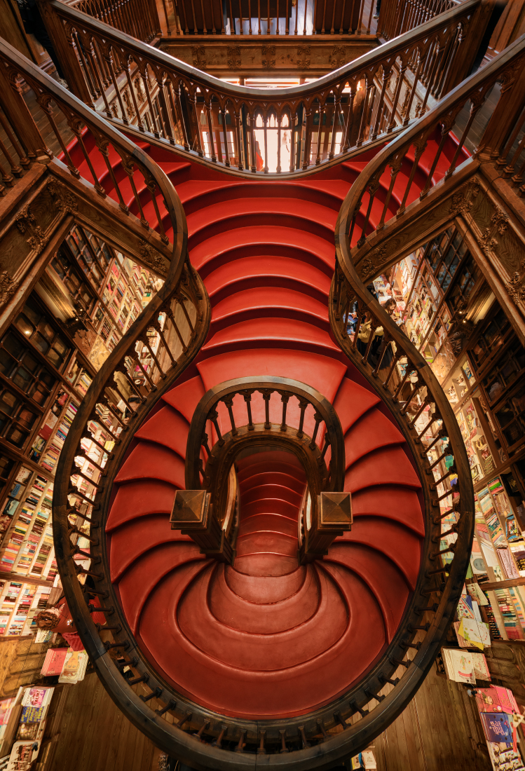 The red staircase
