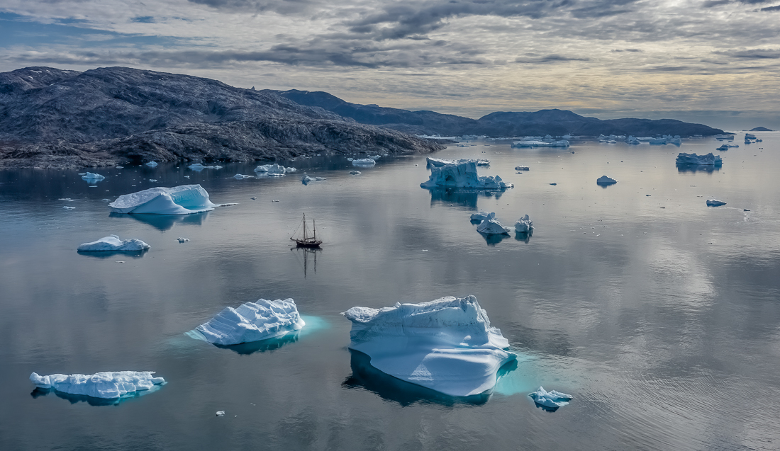 East Greenland Icebergs