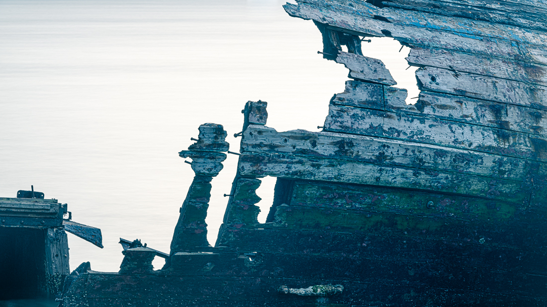 'Dayspring' shipwreck at Lower Diabaig