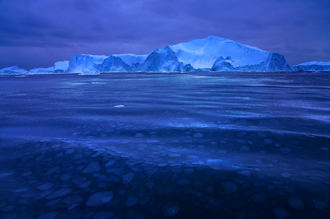 Calving Iceberg