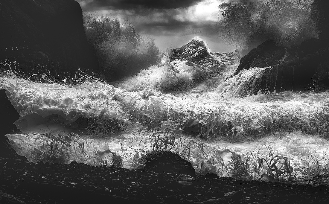 The raw fury of the sea
