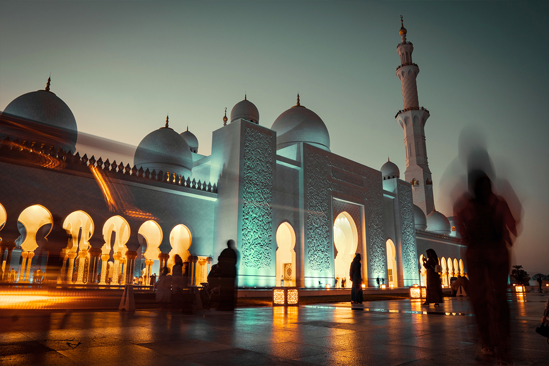 The Grand Mosque at Twilight