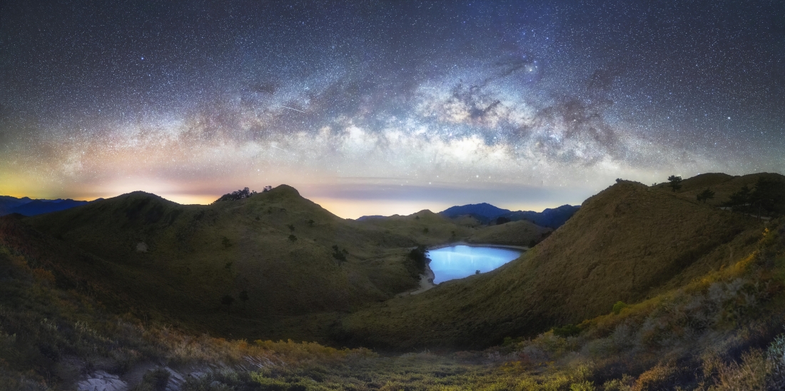 alpine lakes in taiwan