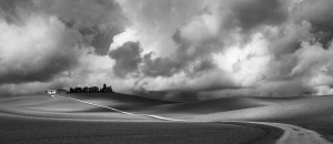 Storm Brewing over Tuscany Hills