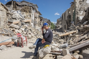 Amatrice: first day of relief.