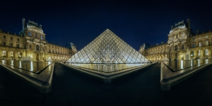 A night at Louvre