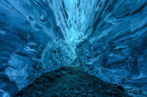 Ice Cave Abstract
