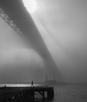 Lisbon fog