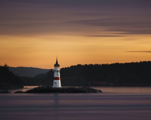 Light house in the Oslo fjord