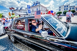 Pulaski parade in Poland