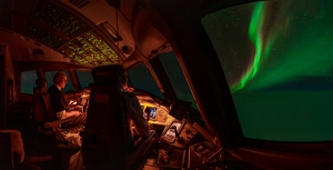 Northern Lights at 37000ft