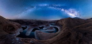 Milky Way over Reflection Canyon