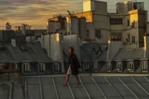 The girl on the roof