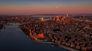 New York City Panoramic from Air 