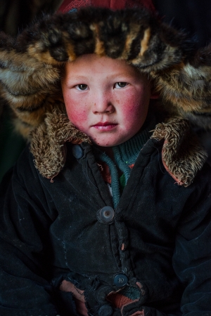 Mongolian Kazakh portraits