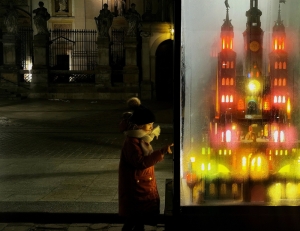 The Nativity Scene (szopka) in Krakow
