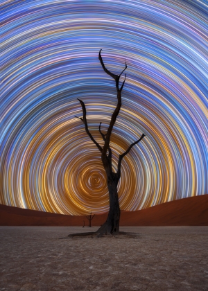 Star Trails in Namibia