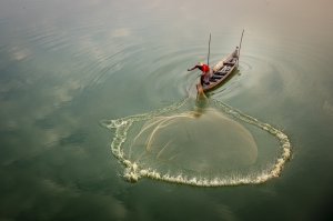Myanmar Net Fisherman